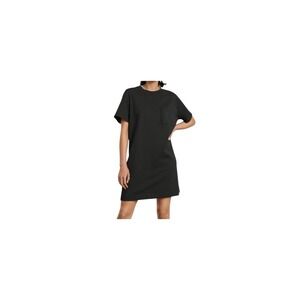 Everlane Women's Cotton T Shirt Midi Short Sleeves Dress Black Size M